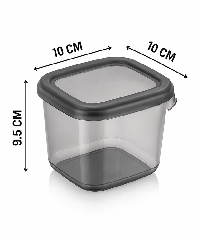 12-Pieces Mini Spice & Storage Container – 10×10 CM