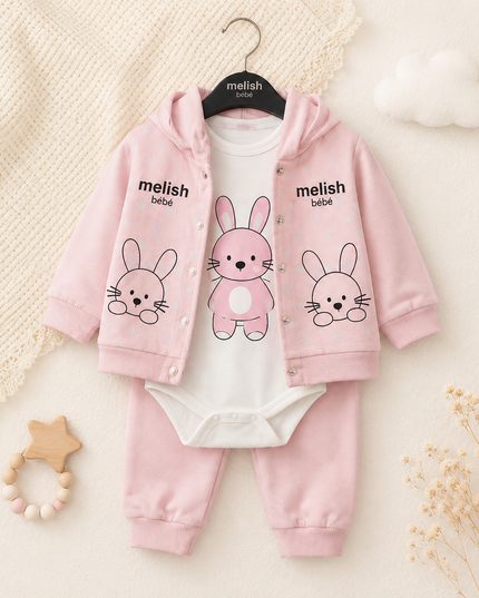 3-Piece Cozy Infant & Toddler Set
