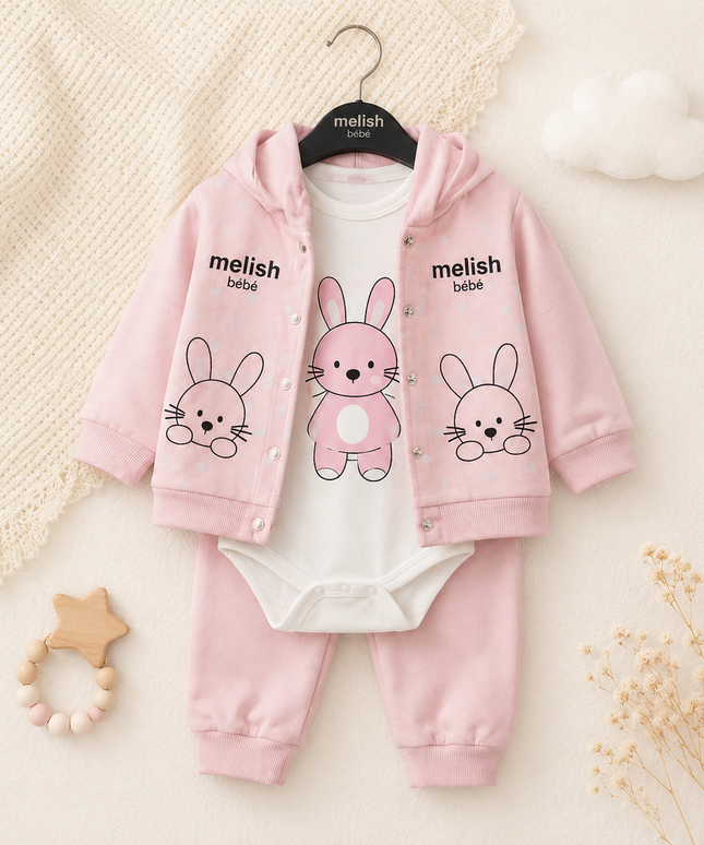 3-Piece Cozy Infant & Toddler Set