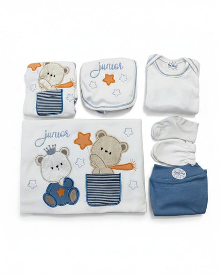 "Junior Bear Hugs" 6 Parça Yenidoğan & Bebek Takımı