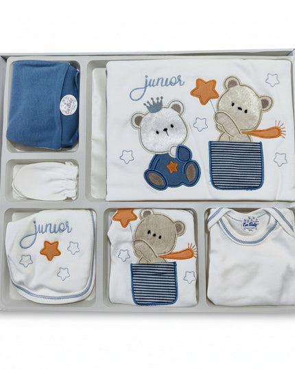 "Junior Bear Hugs" 6 Parça Yenidoğan & Bebek Takımı